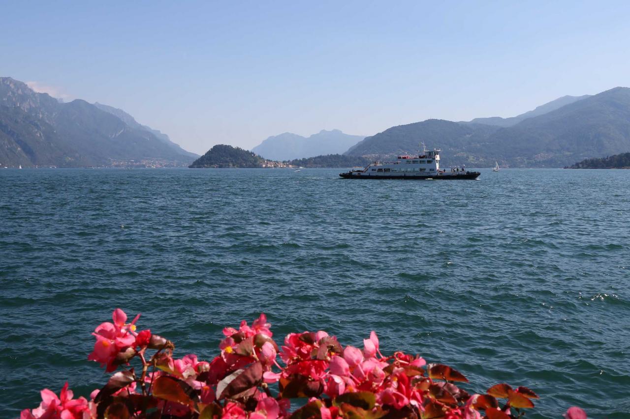 Bellagio vue de Menaggio