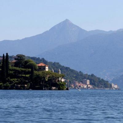 le promontoire de Lavedo où se trouve la villa Balbianello