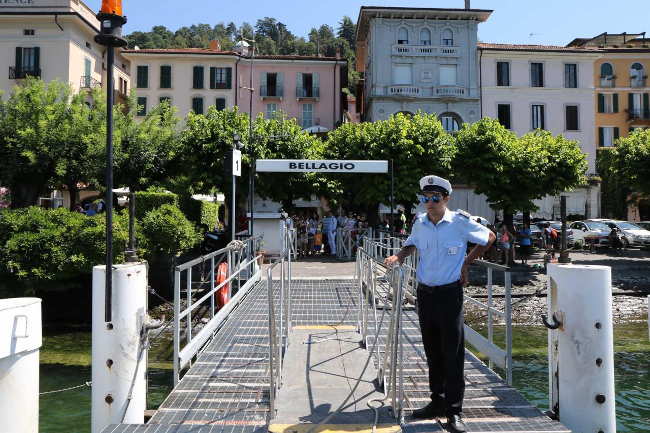 cette fois-ci, brève escale à Bellagio