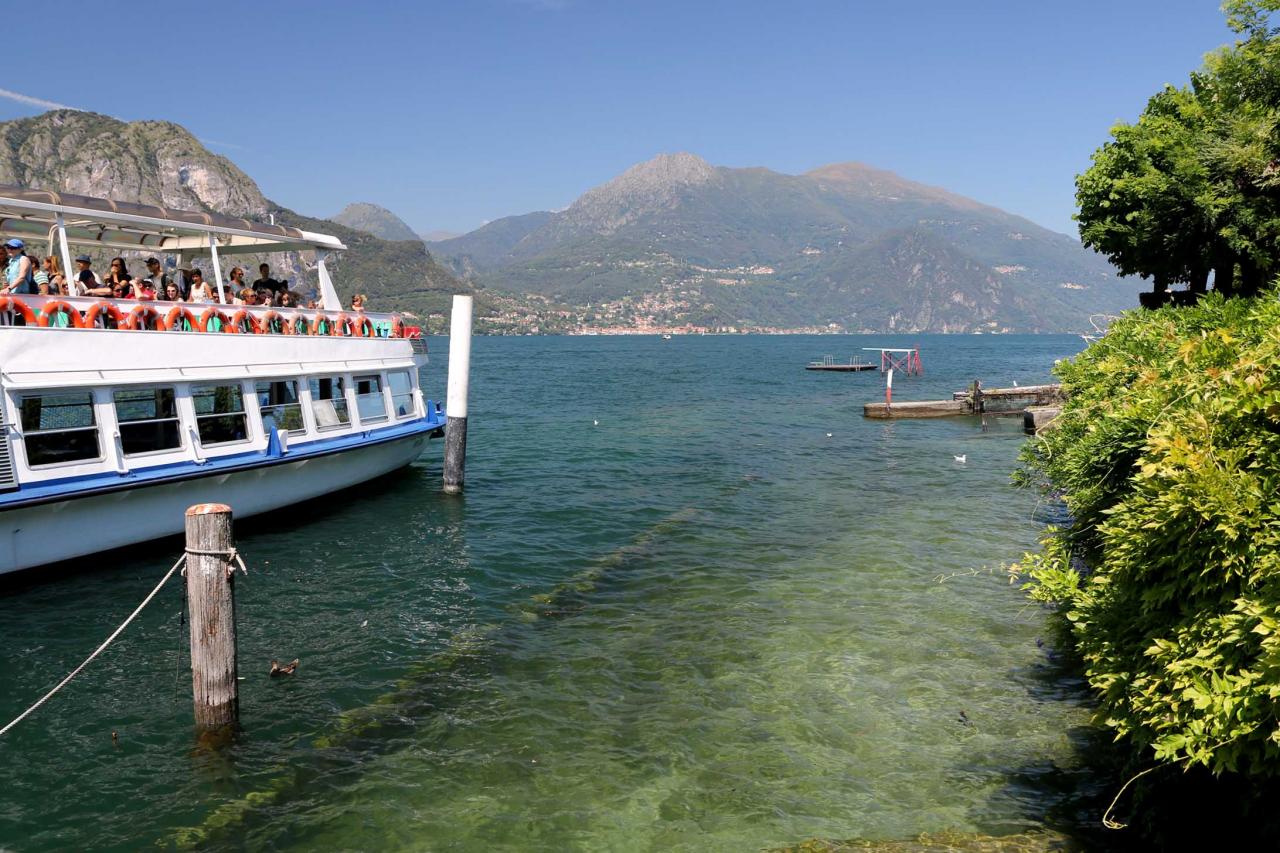 cette fois-ci, brève escale à Bellagio