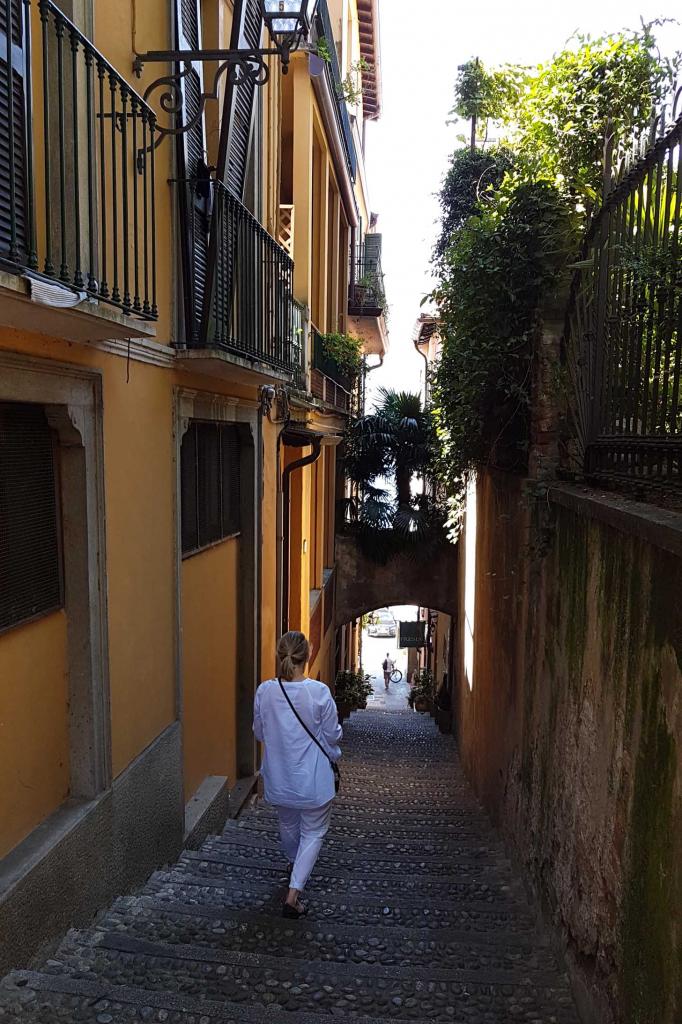 Il est très agréable d’aller flâner dans les ruelles de Bellagio