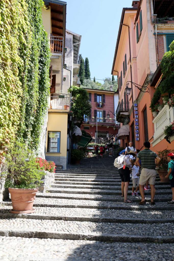 Il est très agréable d’aller flâner dans les ruelles de Bellagio