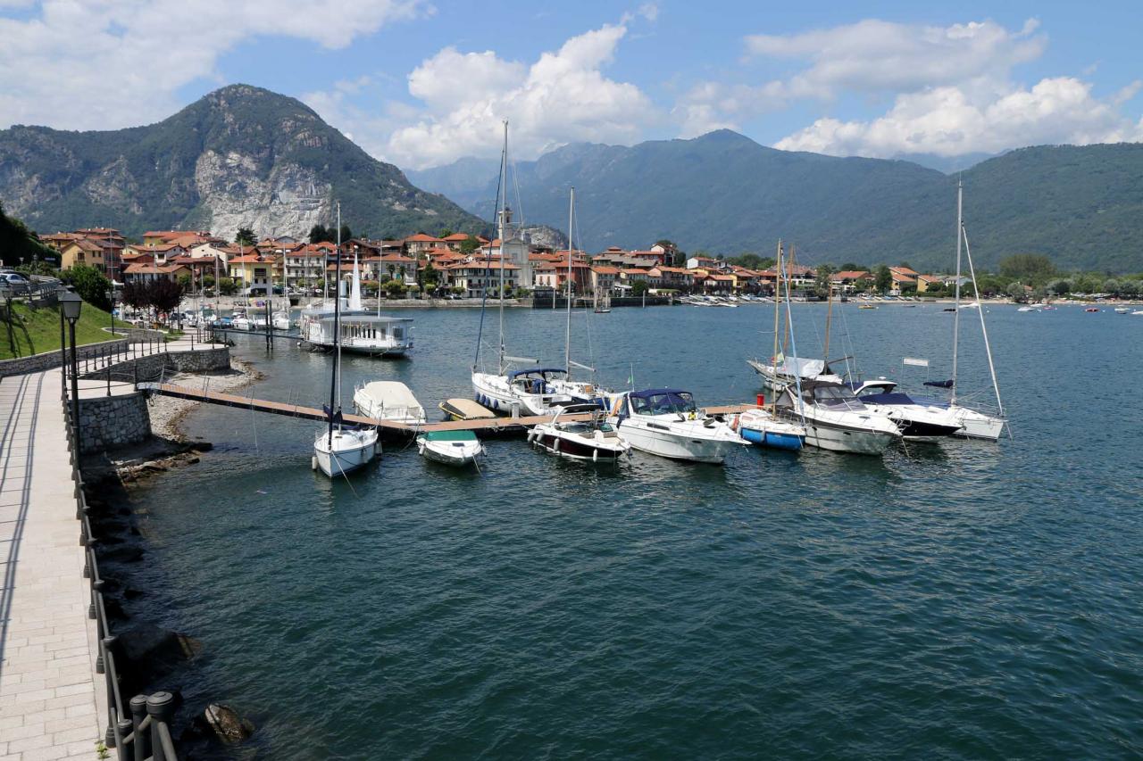 Après le lac d'Orta, découverte du Lac Majeur, ici Baveno