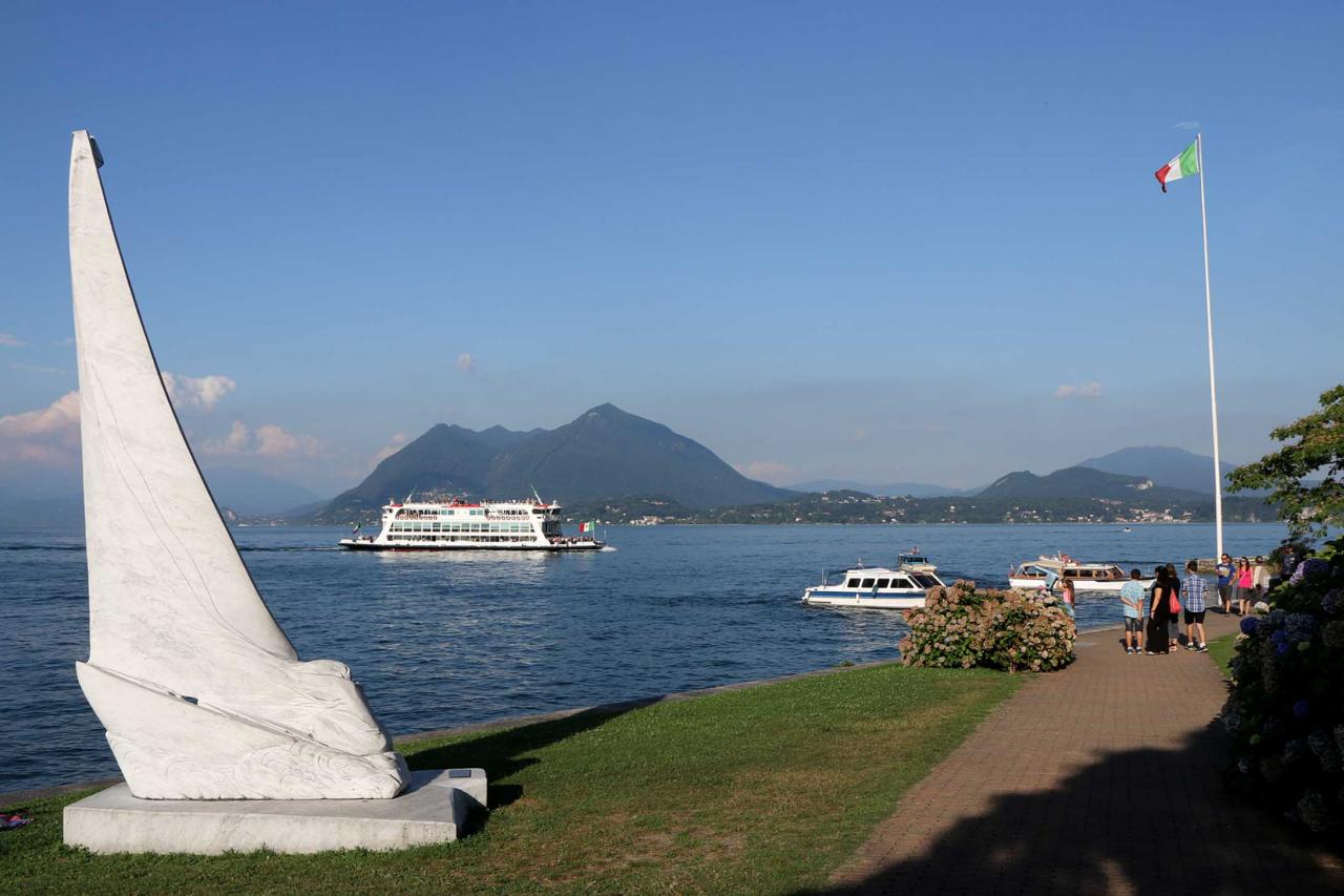 Stresa est la ville la plus connue et la plus touristique du lac Majeur