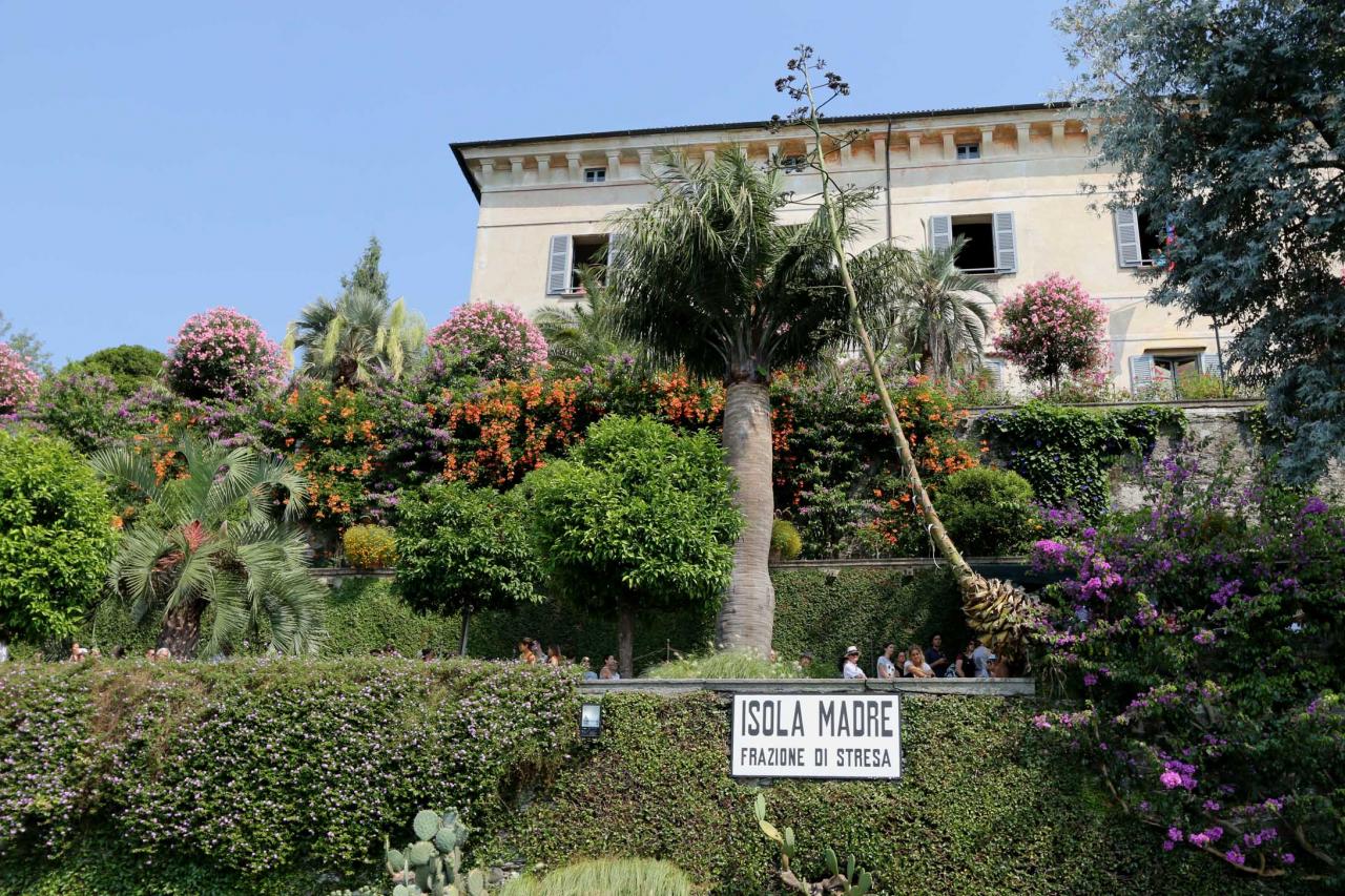 le palais, jadis habité par la famille Borromée, est devenu un musée