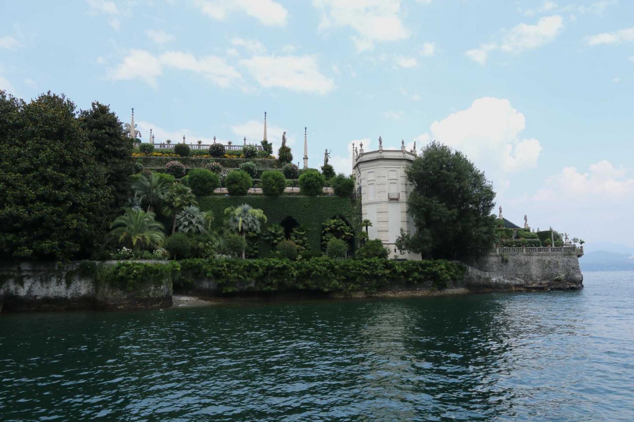 De retour à Stresa, je repasse en bateau avec plaisir devant Isola Bella