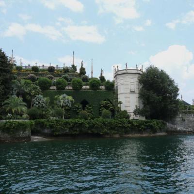 De retour à Stresa, je repasse en bateau avec plaisir devant Isola Bella