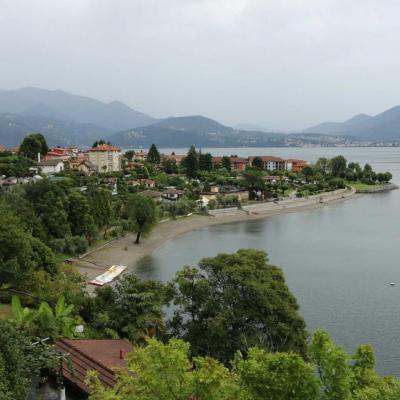 orages prévus sur le Lac Majeur, je fais le tour du lac