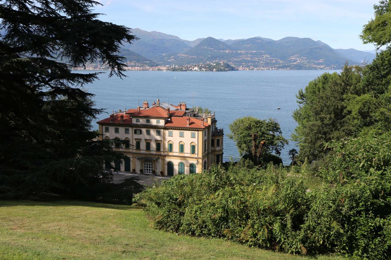 La construction de villa Pallavicino date de la fin du XIXème siècle
