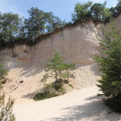 Le Colorado Provençal à Rustrel dans le Vaucluse