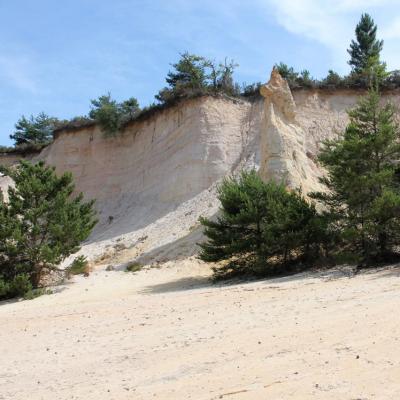 Le Colorado Provençal à Rustrel dans le Vaucluse