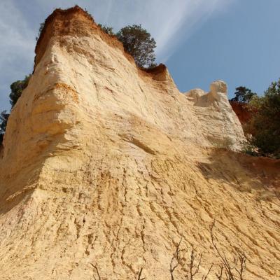 Le Colorado Provençal à Rustrel dans le Vaucluse