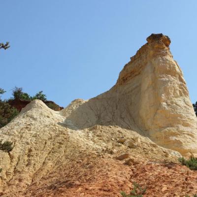 Le Colorado Provençal à Rustrel dans le Vaucluse