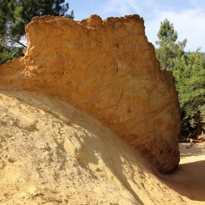 Le Colorado Provençal à Rustrel dans le Vaucluse