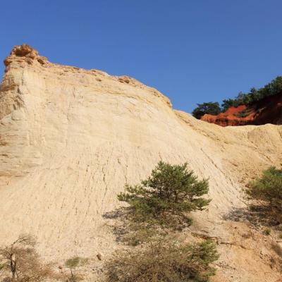 Le Colorado Provençal à Rustrel dans le Vaucluse