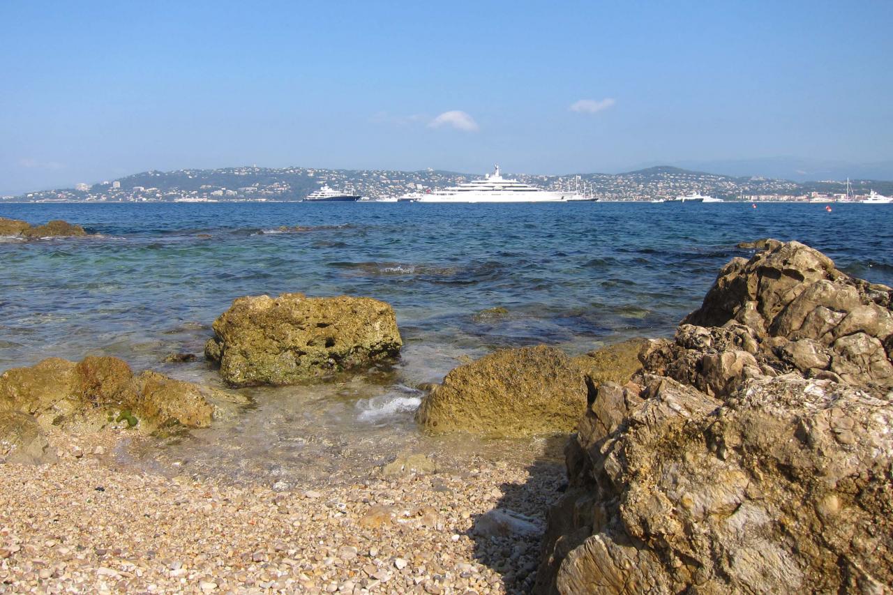 Les petites criques du Cap d'Antibes