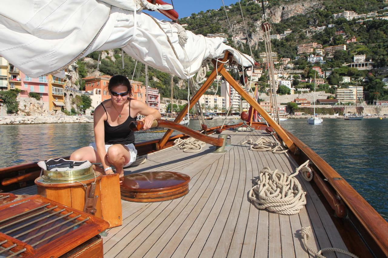 Départ de Villefranche sur Mer