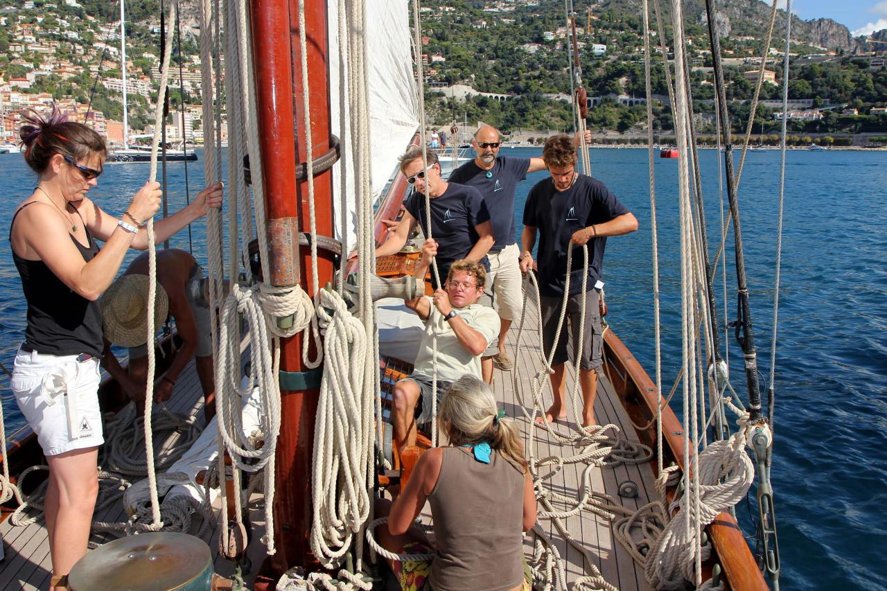 Départ de Villefranche sur Mer