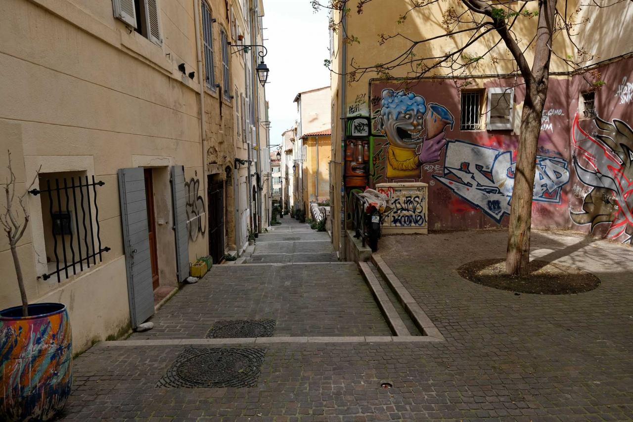 Le quartier du Panier est le plus vieux de Marseille.