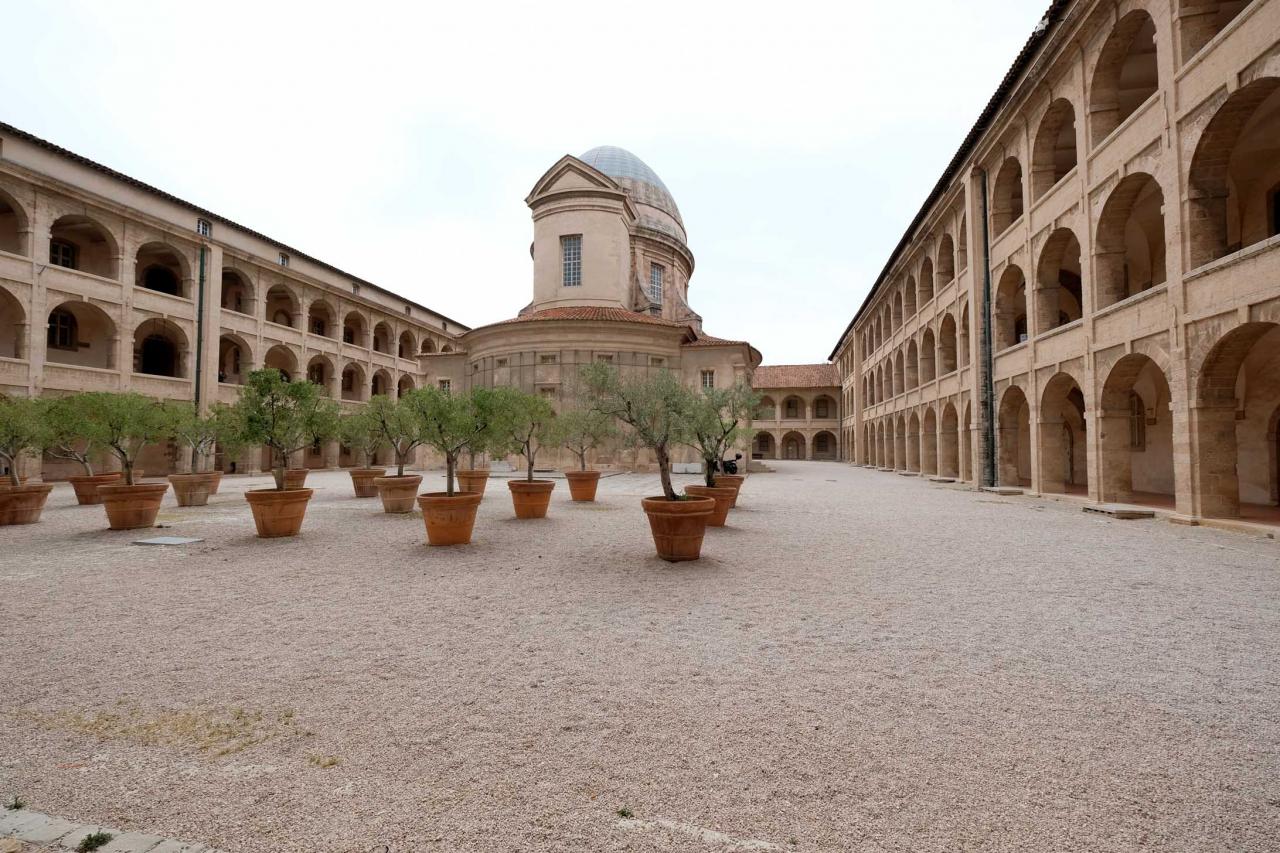 la Vieille Charité abrite aujourd'hui un véritable centre culturel