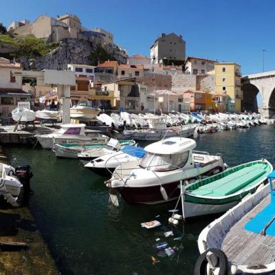 Le Vallon des Auffes, petit port de pêche pittoresque sur la corniche