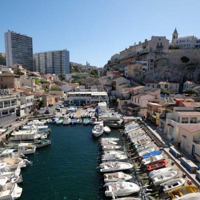 Le Vallon des Auffes, petit port de pêche pittoresque sur la corniche