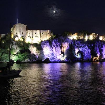 Fort Royal de Ste-Marguerite, photo prise à main levée sur un bateau !