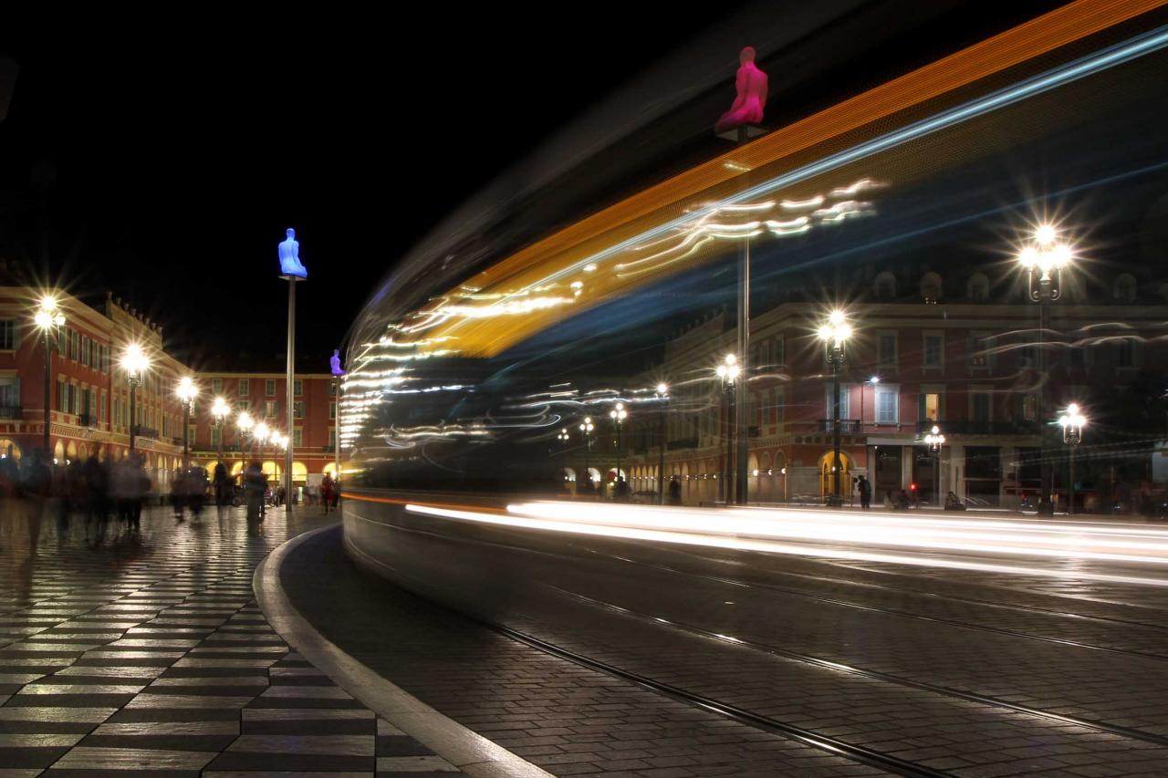 Le tramway fantôme de Nice ...