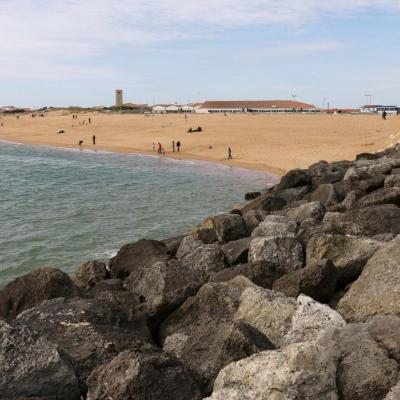 La Cotinière l'unique port de l'île avec une centaine de chalutiers