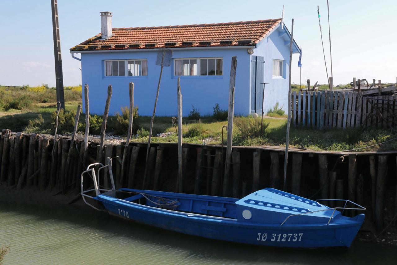 Les cabanes de créateurs à Dolus d'Oléron (La Baudissière)