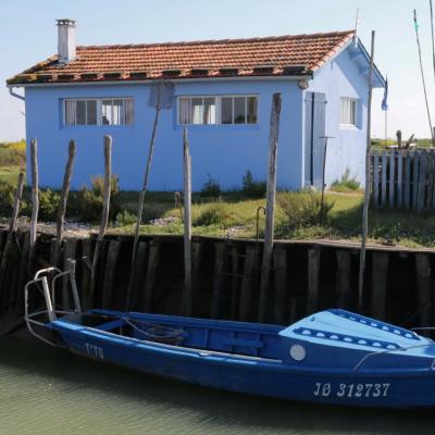 Les cabanes de créateurs à Dolus d'Oléron (La Baudissière)