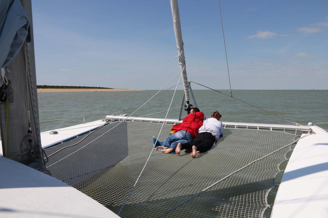 Balade autour de Fort Boyard sur catamaran au départ de Boyardville