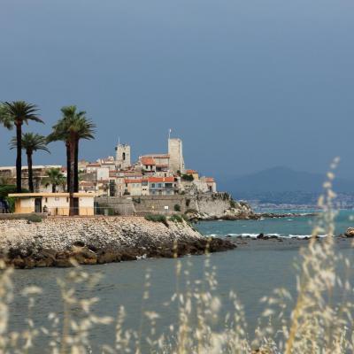 Orages sur Antibes Juan les Pins 