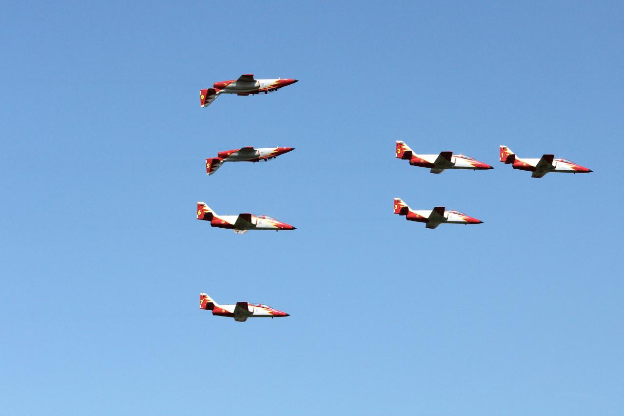 60 ans de la Patrouille de France à Salon de Provence