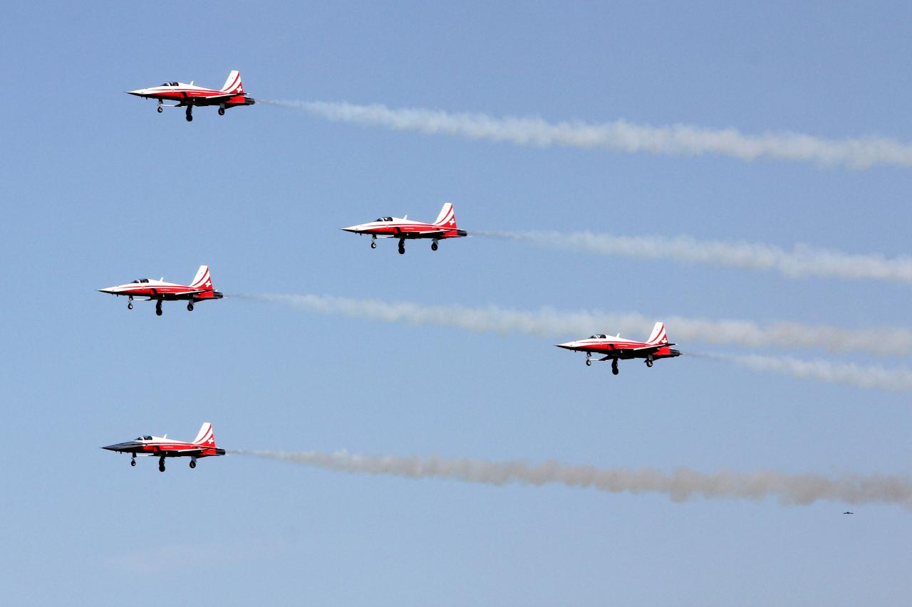 60 ans de la Patrouille de France à Salon de Provence