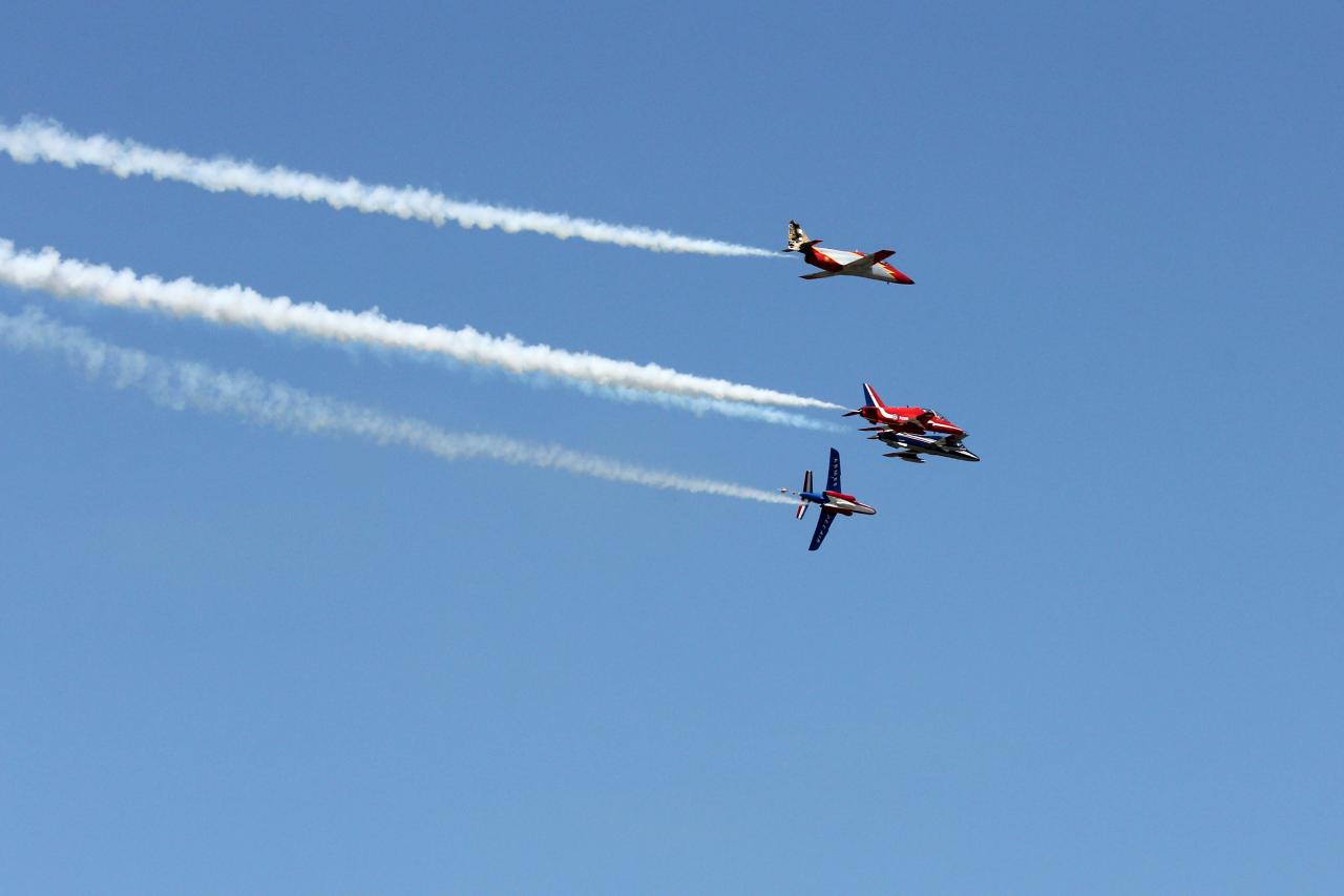 60 ans de la Patrouille de France à Salon de Provence