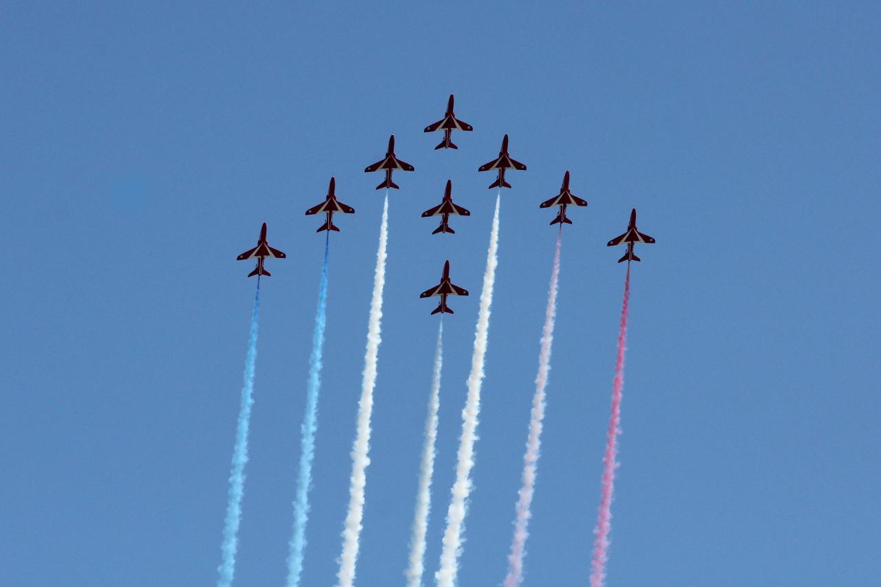 60 ans de la Patrouille de France à Salon de Provence