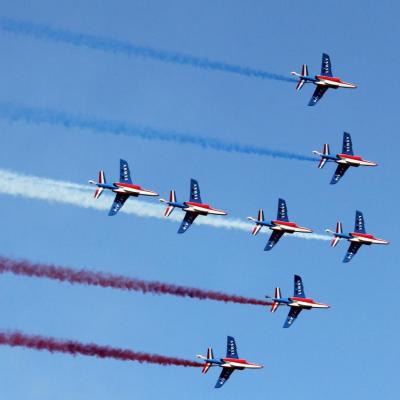 60 ans de la Patrouille de France à Salon de Provence