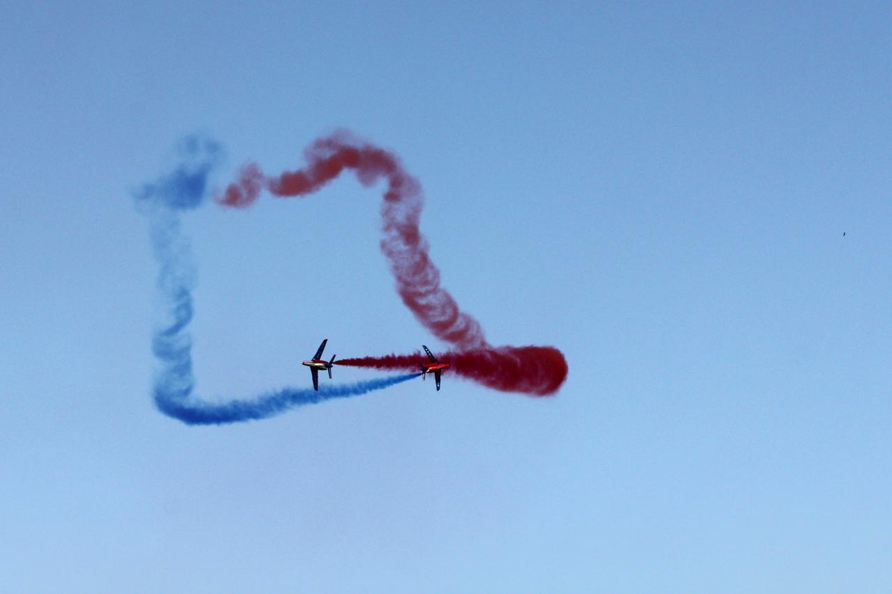 60 ans de la Patrouille de France à Salon de Provence