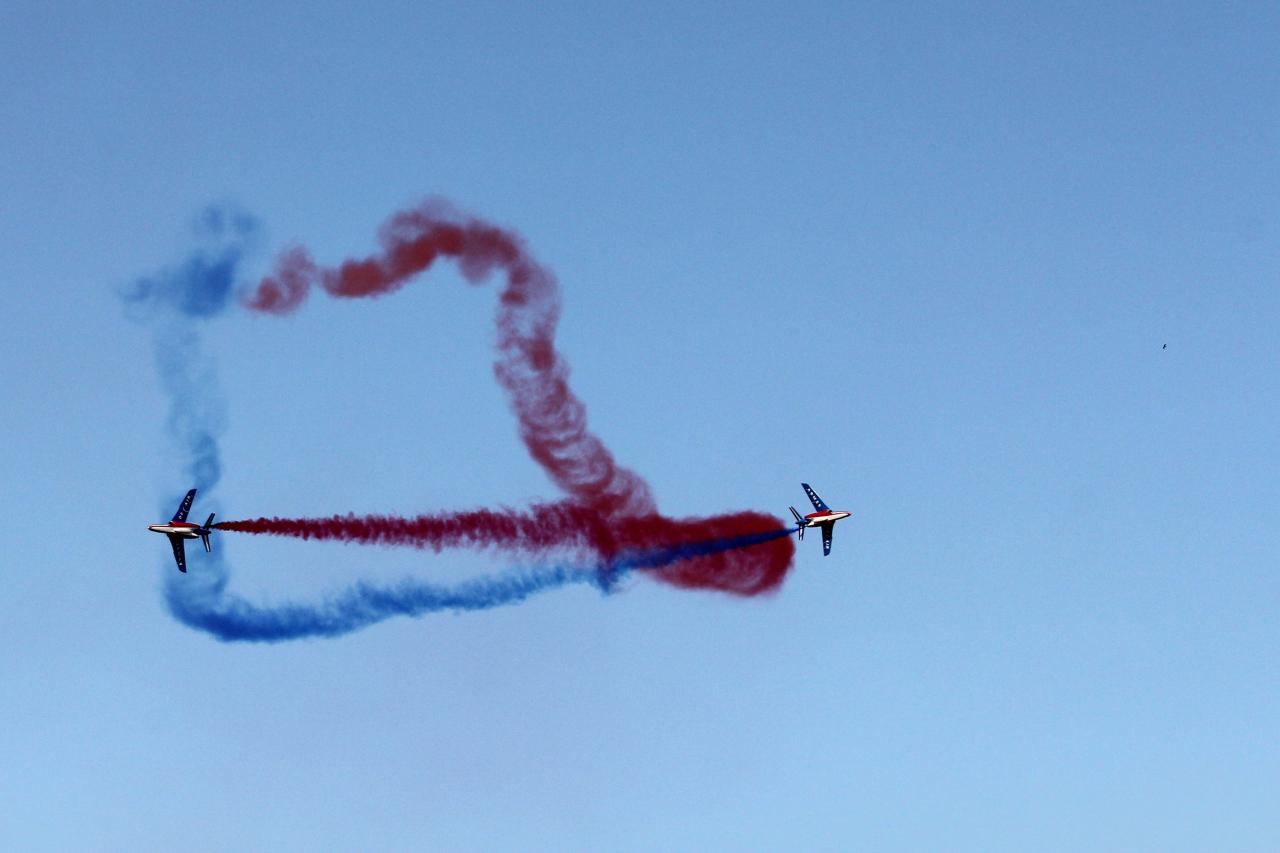 60 ans de la Patrouille de France à Salon de Provence