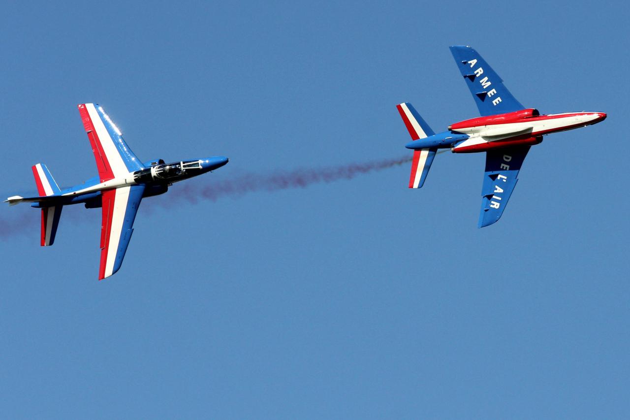 60 ans de la Patrouille de France à Salon de Provence