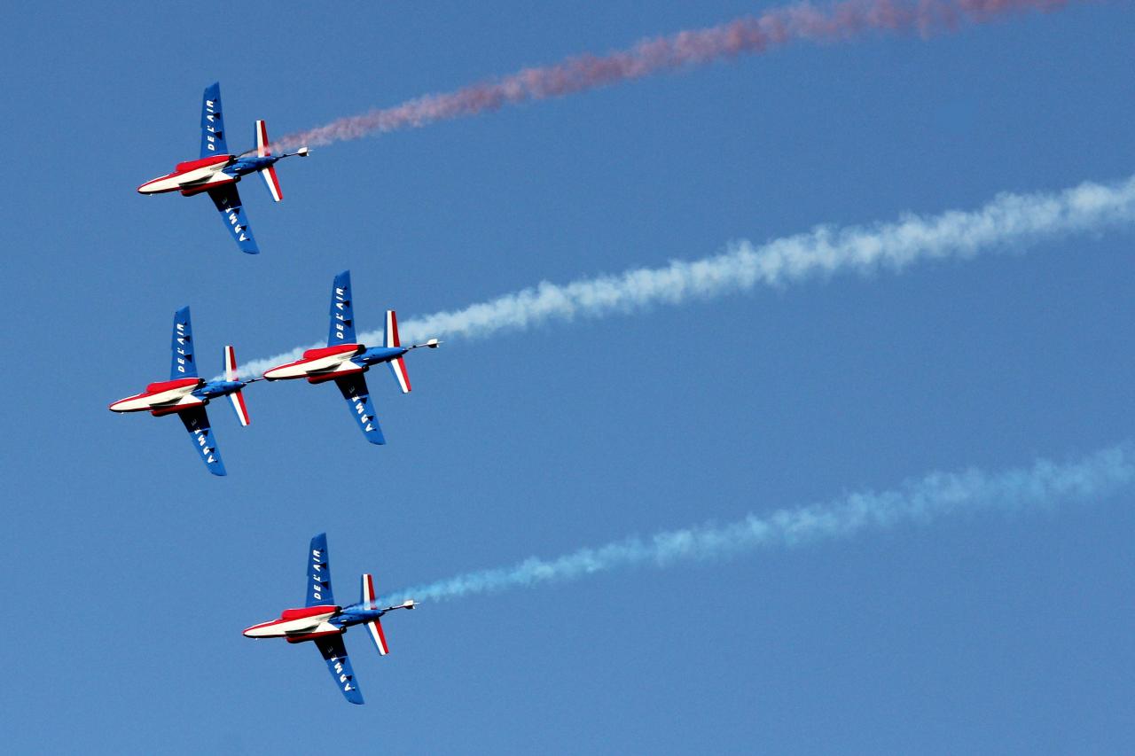 60 ans de la Patrouille de France à Salon de Provence