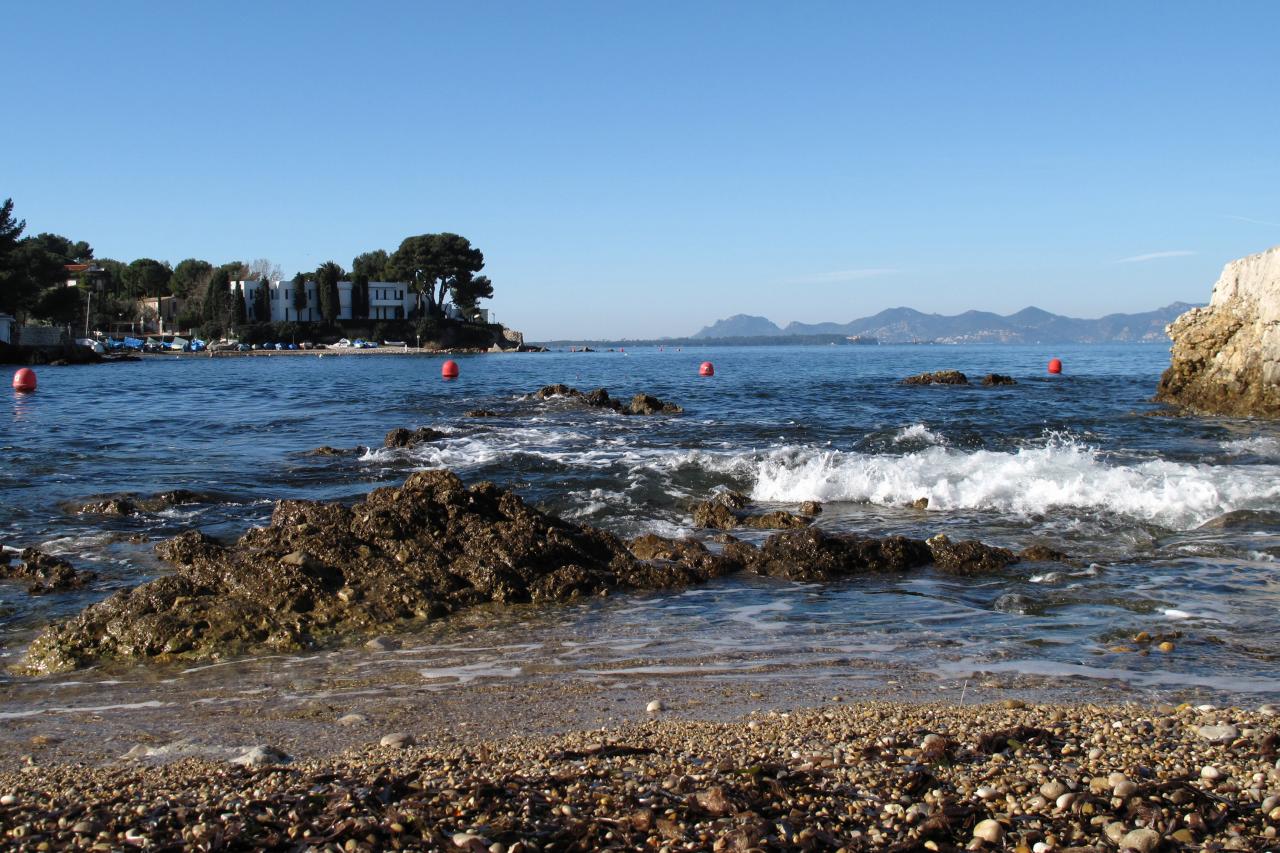 Plage du Cap d'Antibes mars 2009 (G10)