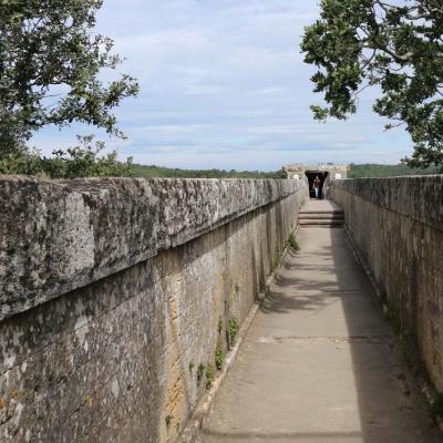 dernier étage du pont du Gard