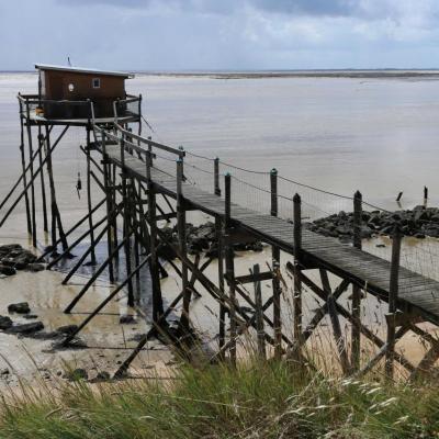 Port des Barques face à Fouras et relié par une passe à l'île Madame