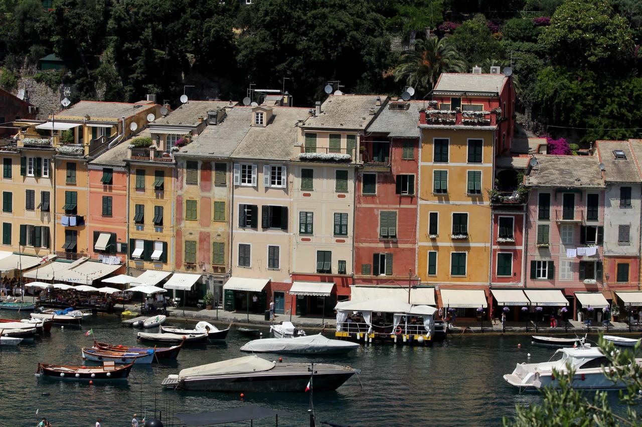 Le Port de Portofino est un des lieux mythiques de l'Italie