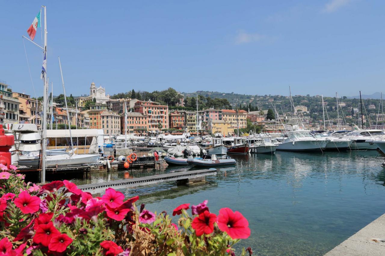 Santa Margherita, station balnéaire qui rappelle la Côte d'Azur