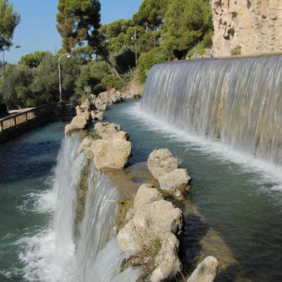 Cascade de Gairaut, chute d'eau artificielle construite au XIXè siècle