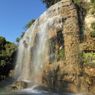 La cascade du château de Nice