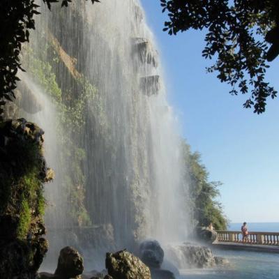 La cascade du château de Nice